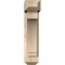 Ekena Millwork Imperial Craftsman Rough Sawn Bracket w/ Offset Brace, Douglas Fir, 6"W x 18"D x 26"H BKT0604X18X26IMP04RDF - alternate 2